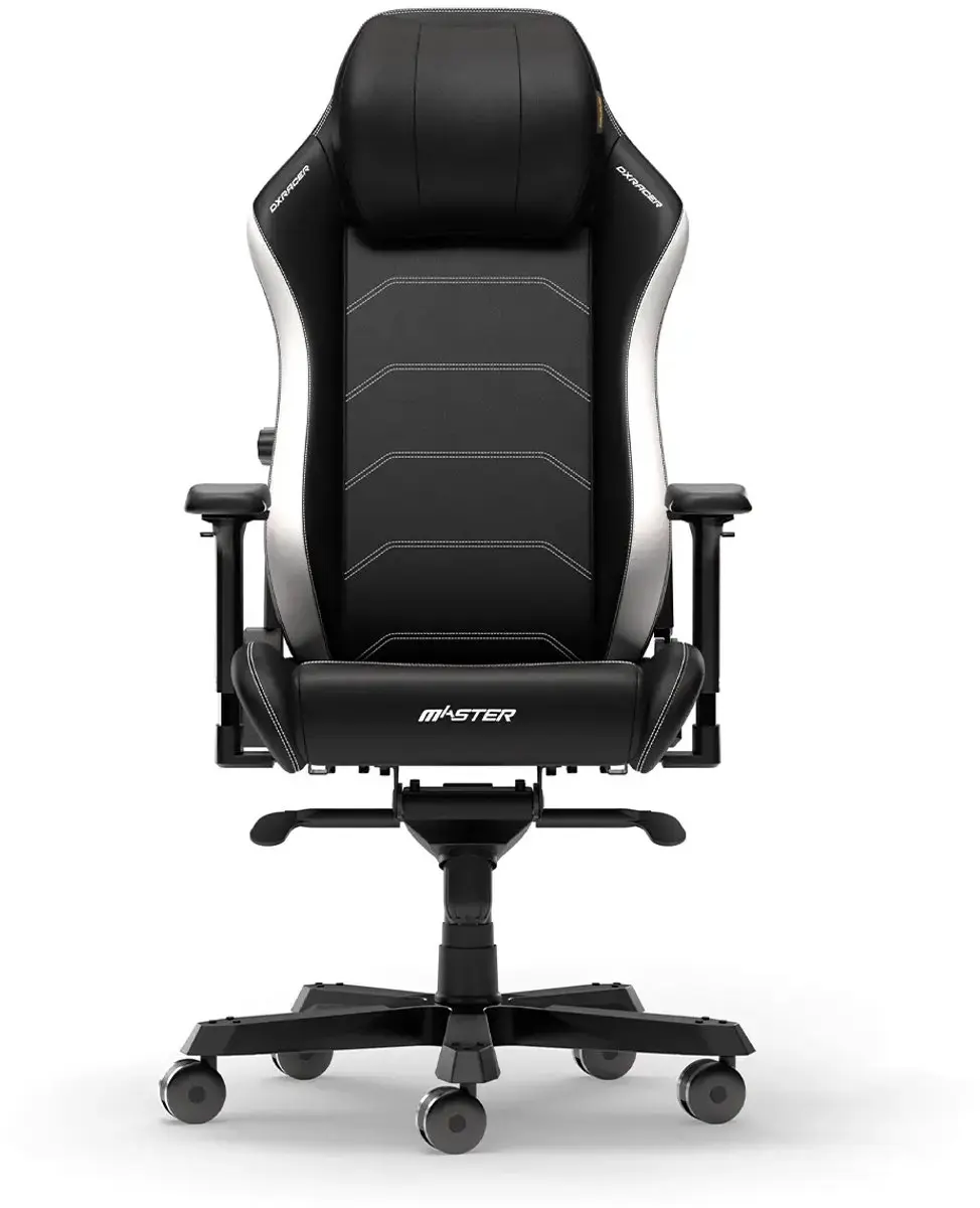 DXRacer Master XL Gamestoel - Zwart/Wit - afbeelding 2 van 5
