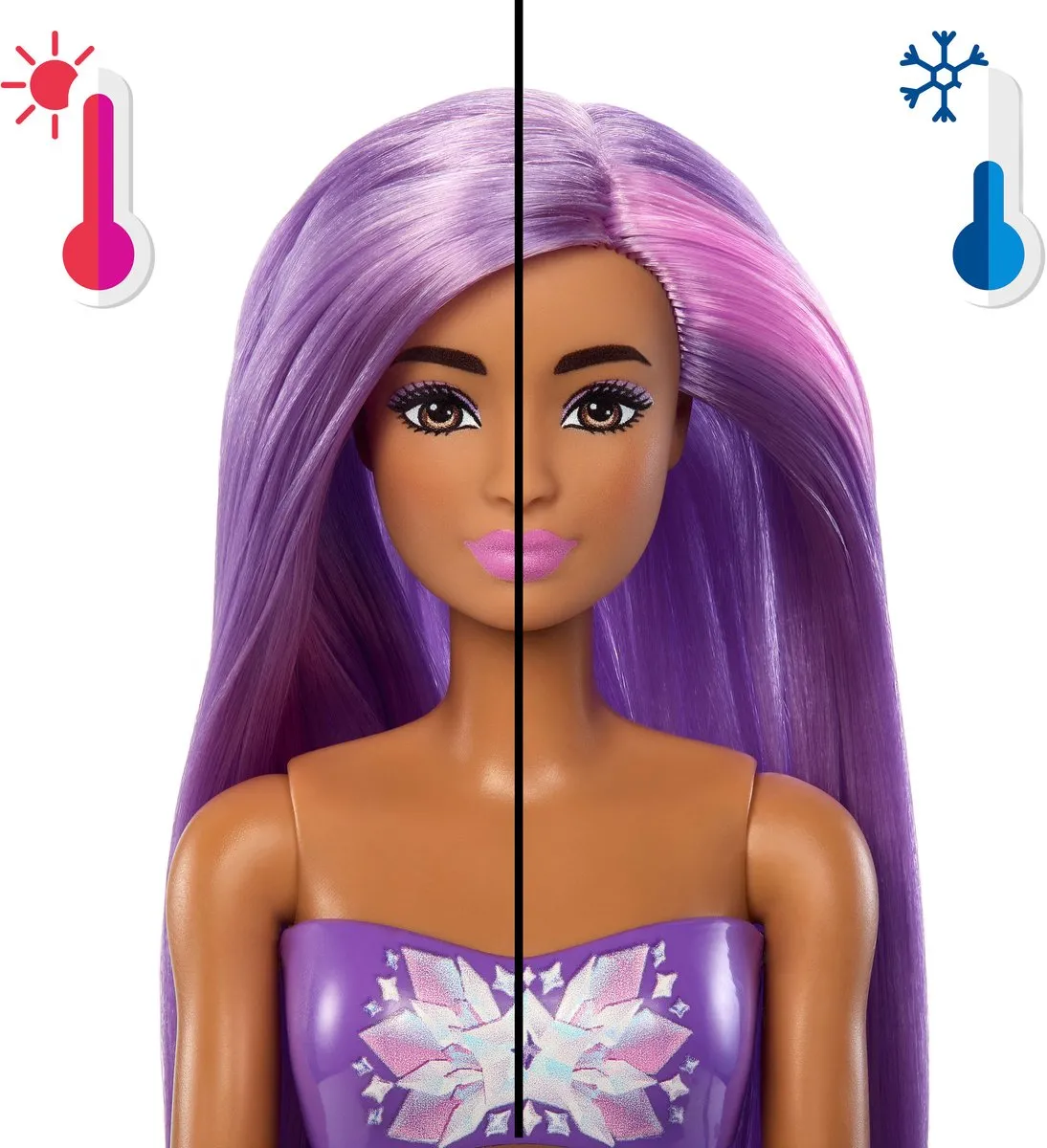 Barbie Color Reveal Zeemeermin Pop JMW61 - 6 Verrassingen