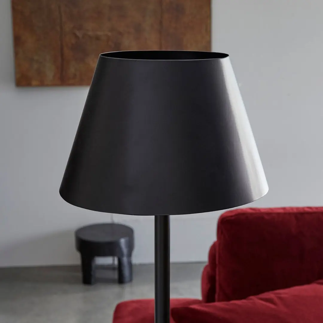 Loberon Marjan Staande Lamp - Zwart - afbeelding 6 van 6