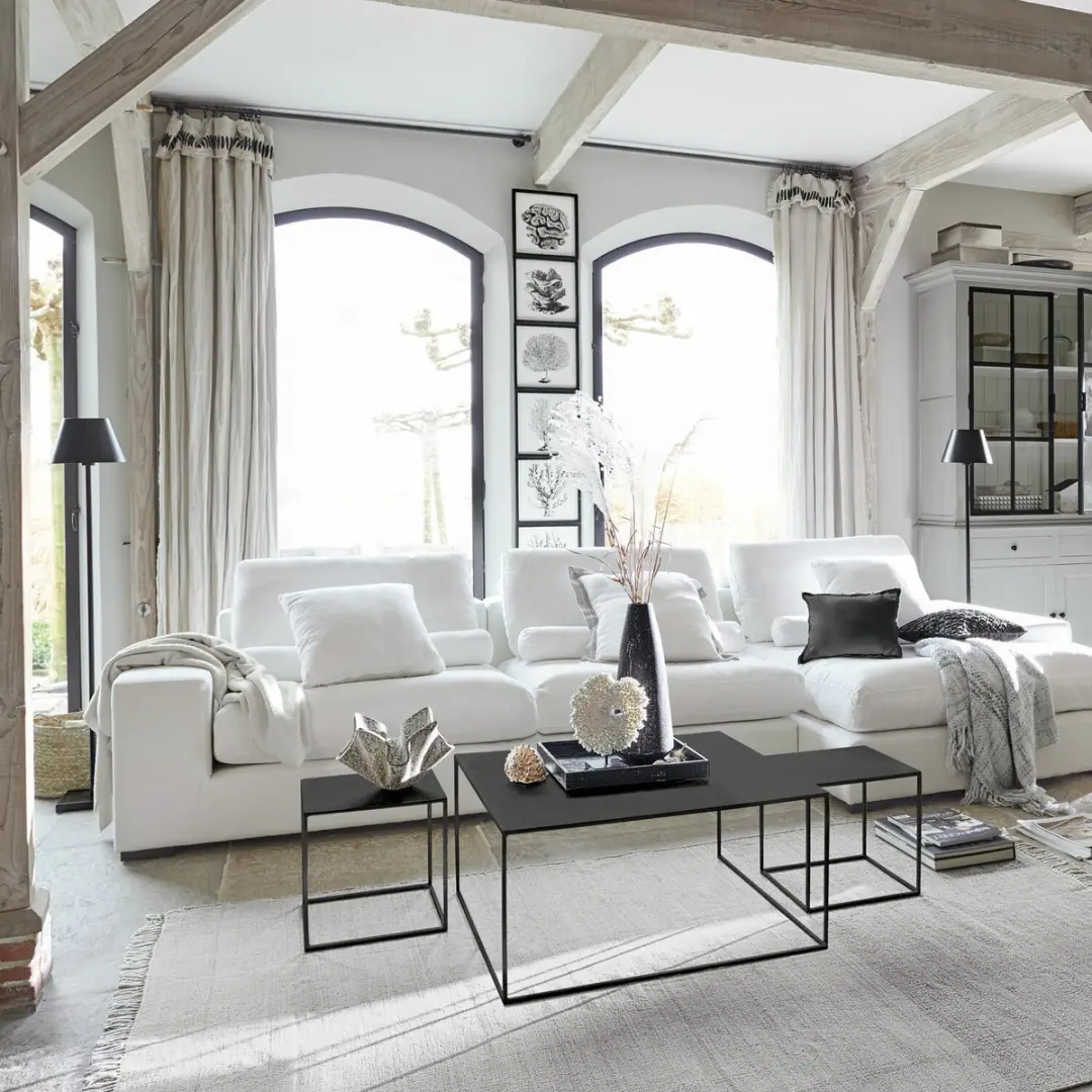 Loberon Marjan Staande Lamp - Zwart - afbeelding 4 van 6