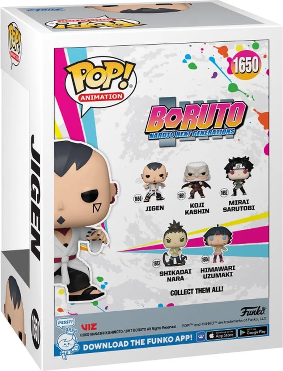 Funko Pop! Boruto Jigen 75597 Vinyl Figuur - Multicolor