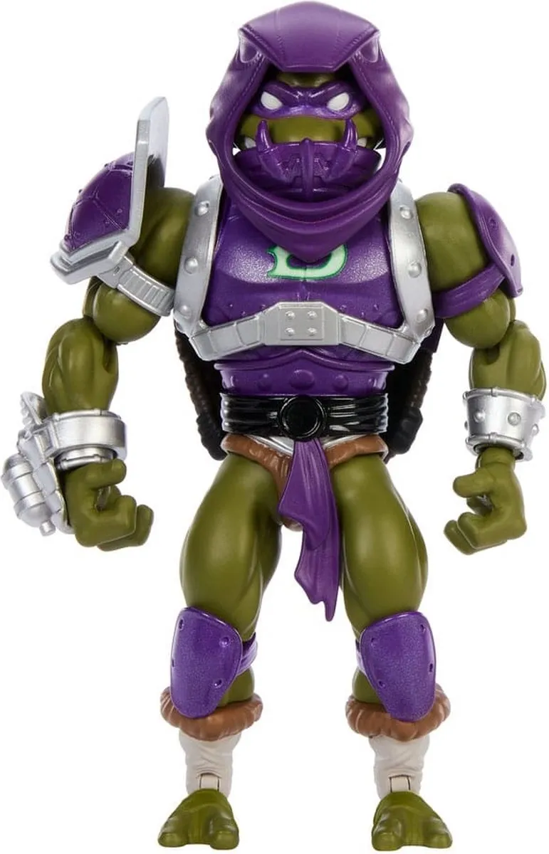 Mattel MOTU x TMNT Donatello Action Figuur 14cm - Multi - afbeelding 2 van 6