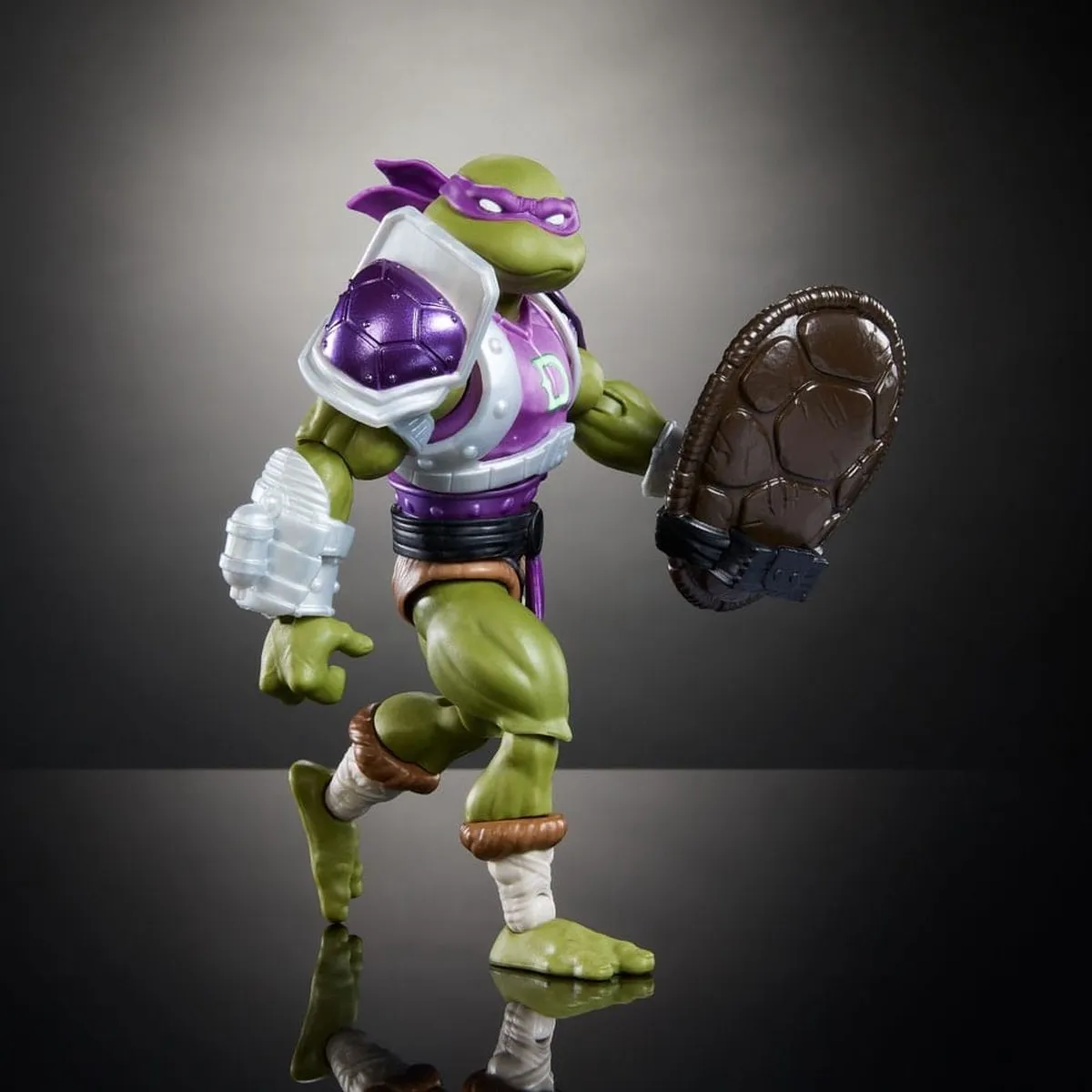 Mattel MOTU x TMNT Donatello Action Figuur 14cm - Multi - afbeelding 6 van 6