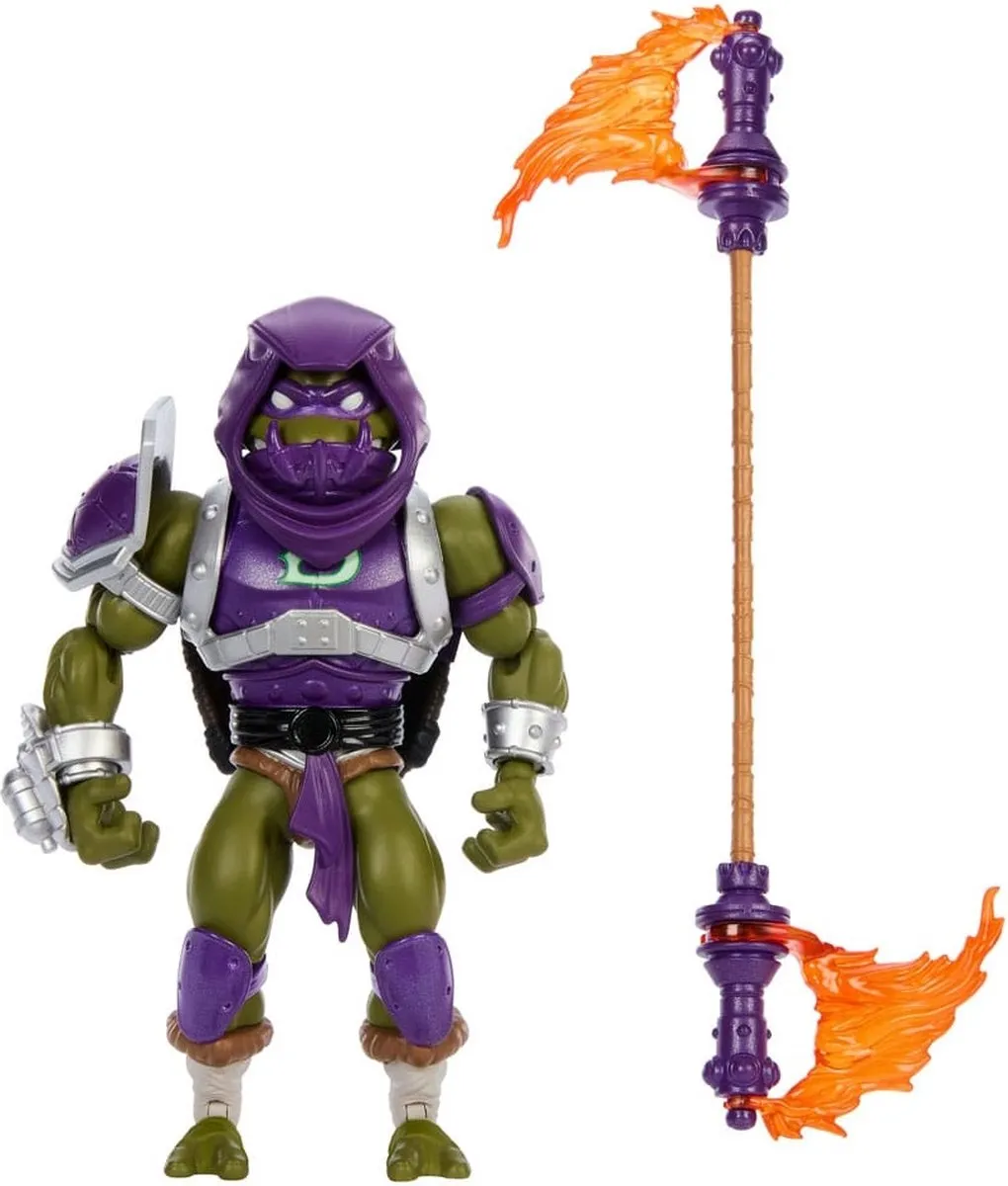Mattel MOTU x TMNT Donatello Action Figuur 14cm
