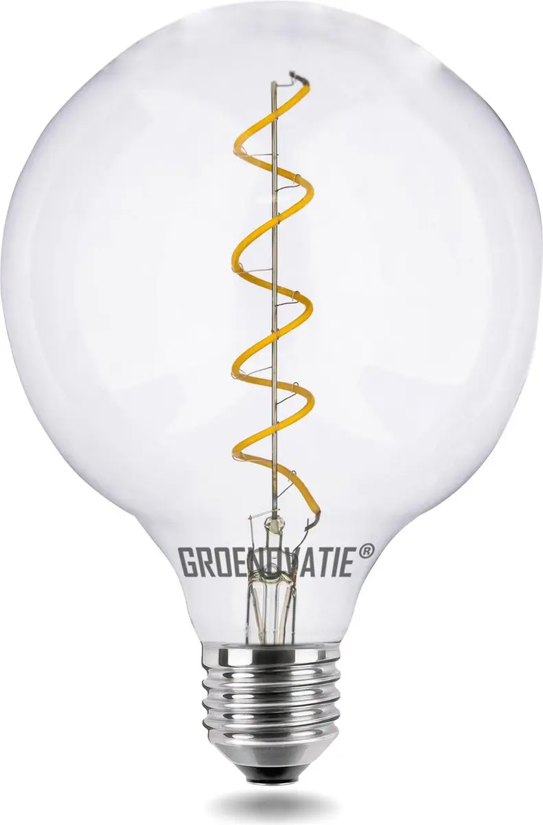 Groenovatie LED Filament Globelamp E27 4W