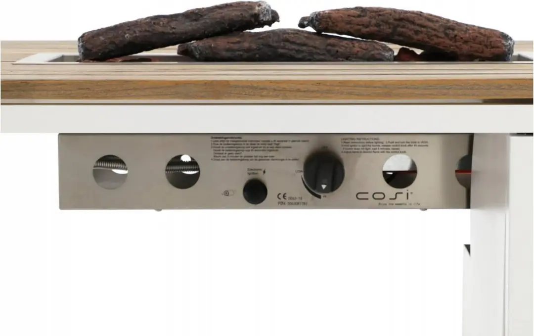 Cosi Fires Cosiloft Vuurtafel 120cm - Zwart