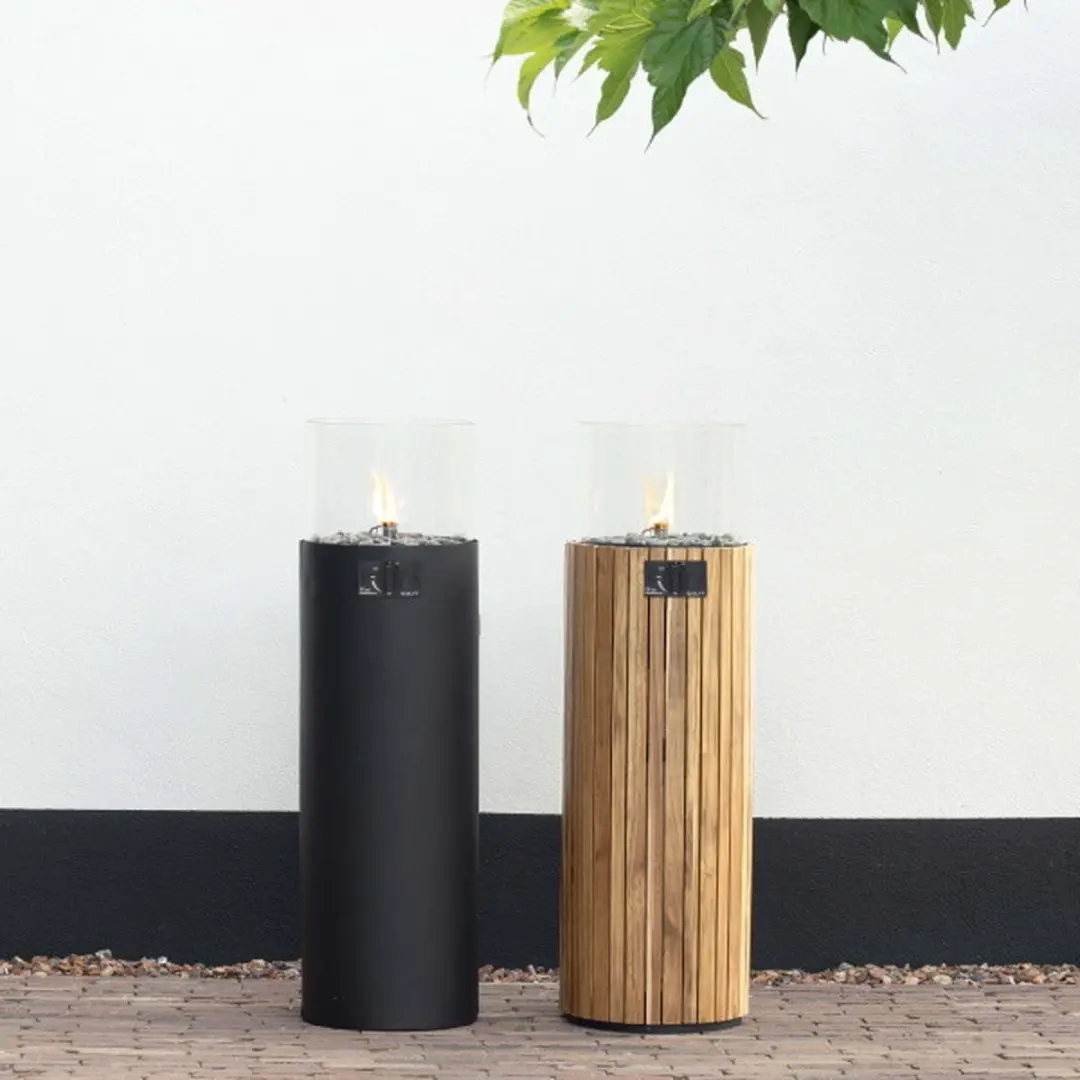 Cosi Cosiscoop Pillar Teak L Vuurtafel - Bruin - afbeelding 6 van 6