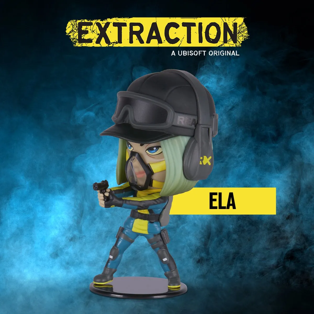 Ubisoft Six Collection Extraction Ela Chibi Vinyl Figure - Multicolor - afbeelding 6 van 6