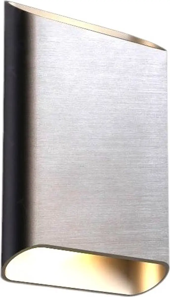 Artdelight Wandlamp Diaz L Gun Metal - 2 Lichtpunten