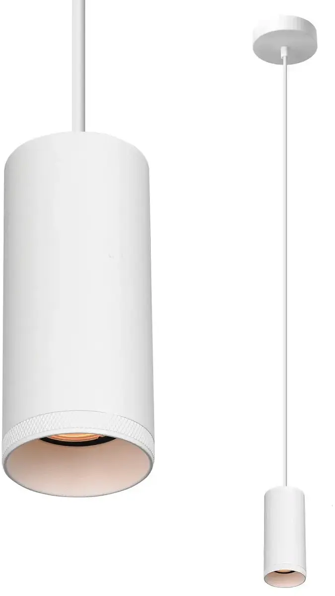 Artdelight Hanglamp Milano 15cm - 1 Lichtpunt - Wit