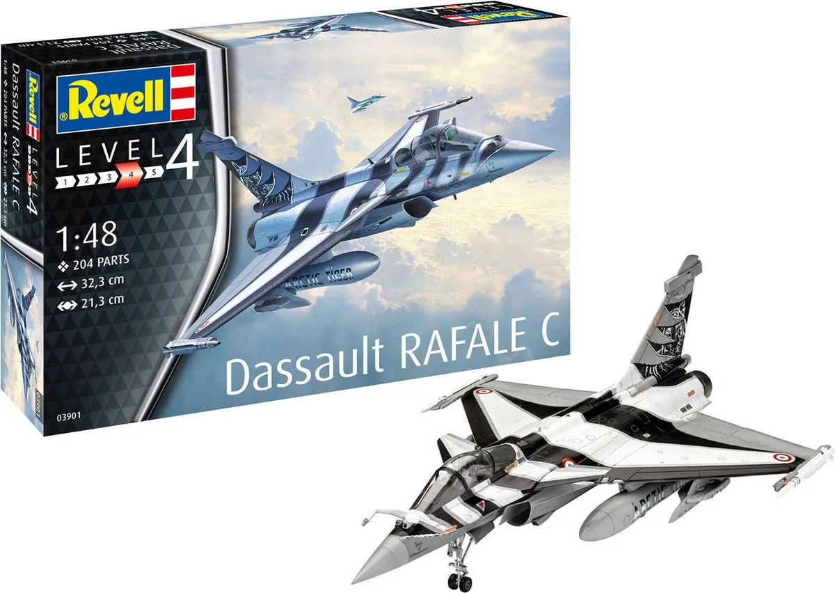 Revell 03901 Dassault Aviation Rafale C Modelbouwpakket 1:48