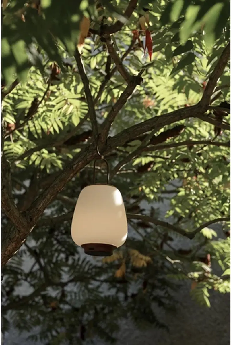 &Tradition Lucca Draagbare Tafellamp - 16cm - Zwart