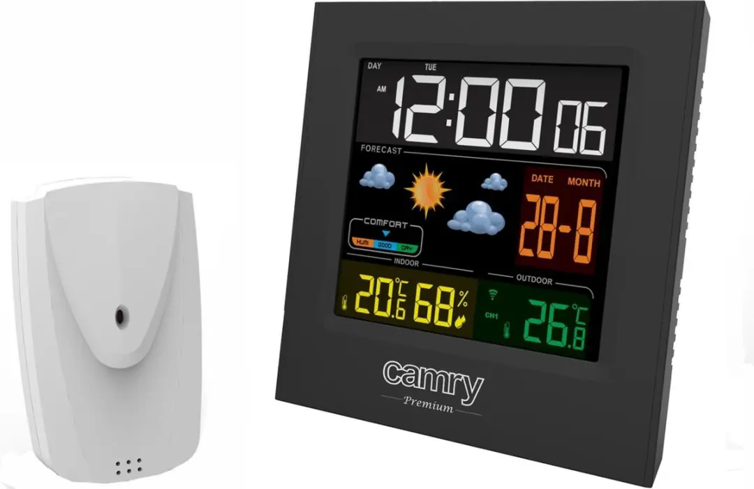 Camry CR 1166 Weerstation - Penlite batterij - Externe sensor
