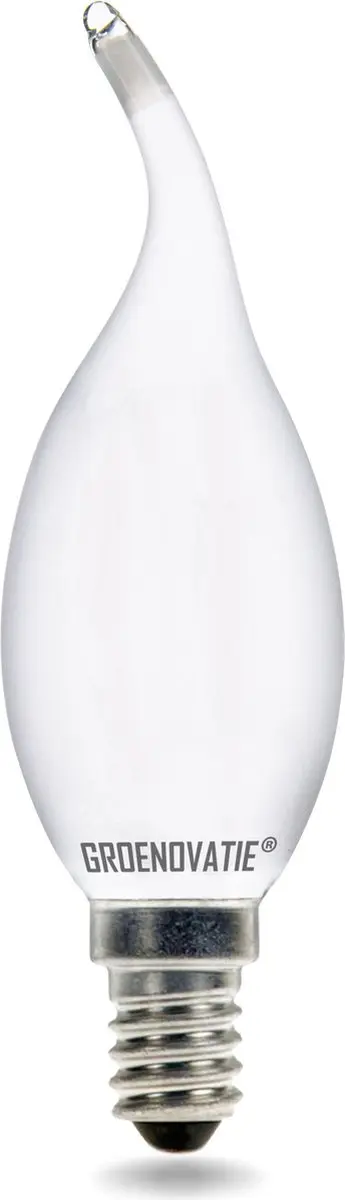 Groenovatie LED Filament Kaarslamp Tip