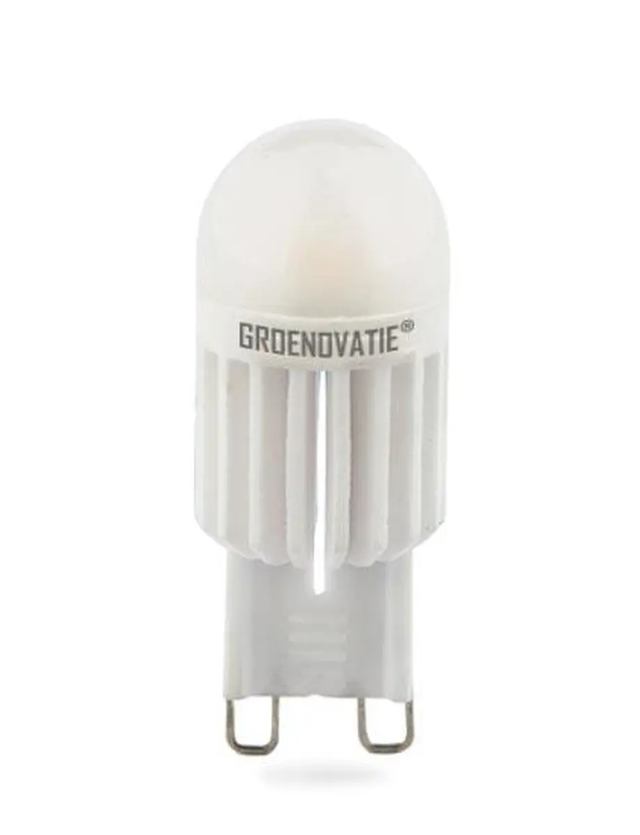 Groenovatie LED Lamp G9 3W - 6 Stuks - Mat - Warm Wit - afbeelding 3 van 6