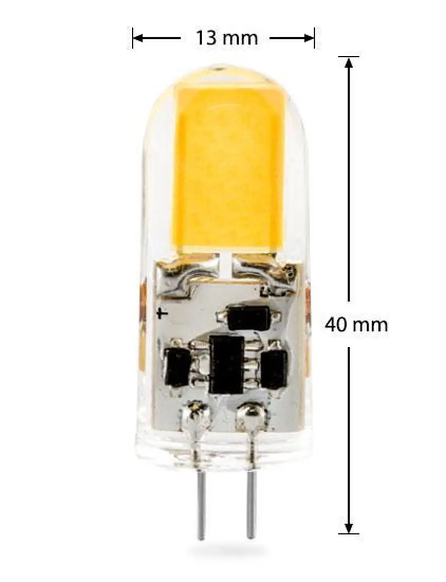 Groenovatie LED Lamp G4 3W COB - 6 Stuks - Warm Wit - afbeelding 4 van 6