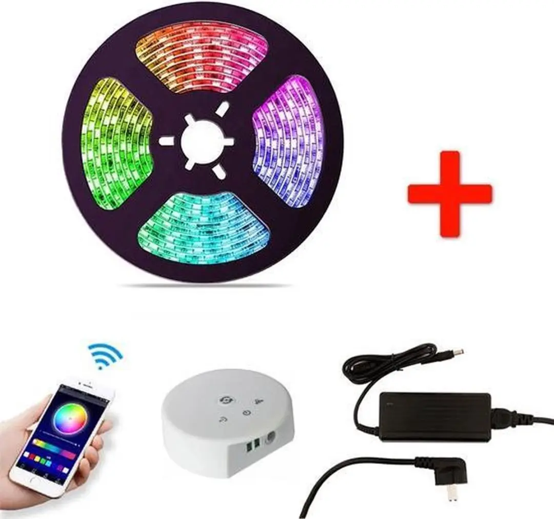 Groenovatie Smart RGB LED Strip 5m 14.4W/m IP65