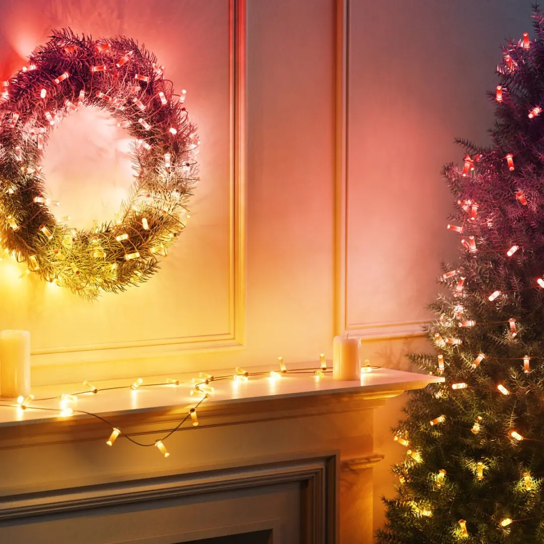 Twinkly Candies Lichtsnoer 200 RGB LED - 6m - Zwart - afbeelding 2 van 6