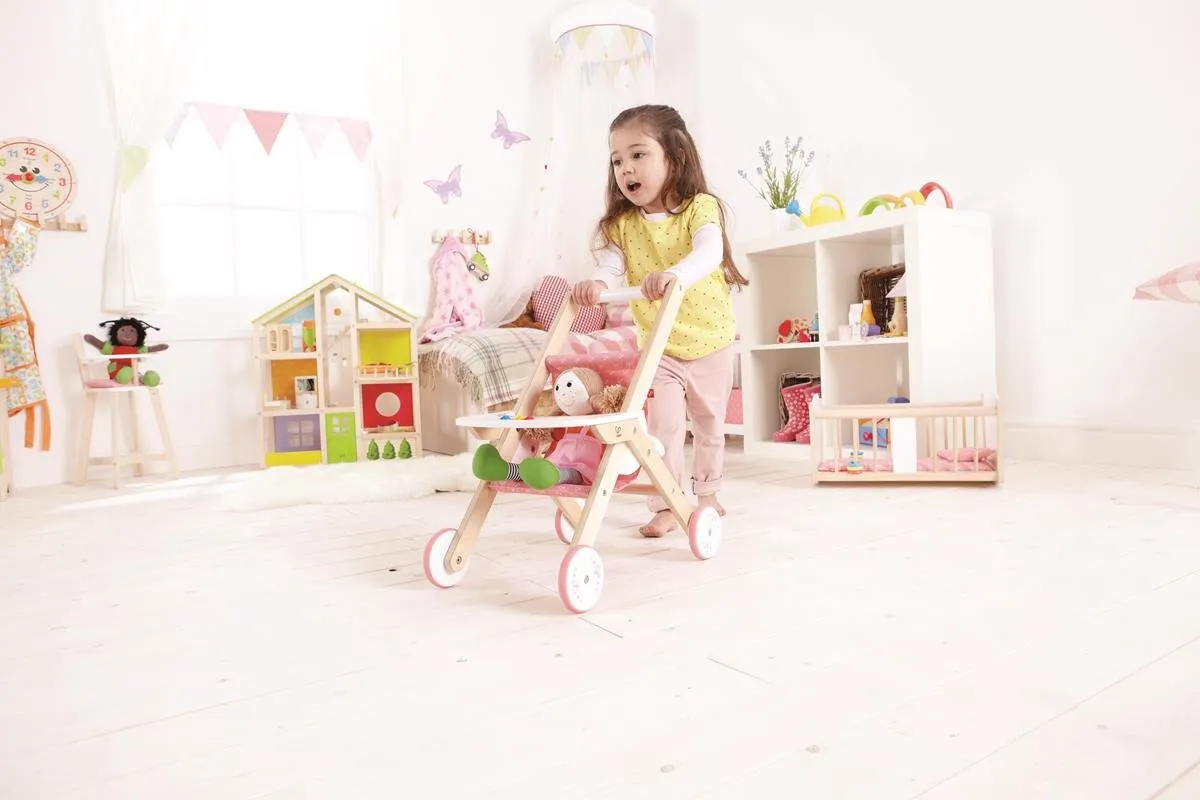 Hape 404569 Houten Poppenwagen