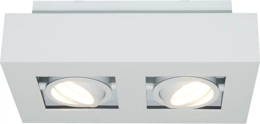 Artdelight Moderne Opbouwspots GU10 Boscagli 2 Stuks