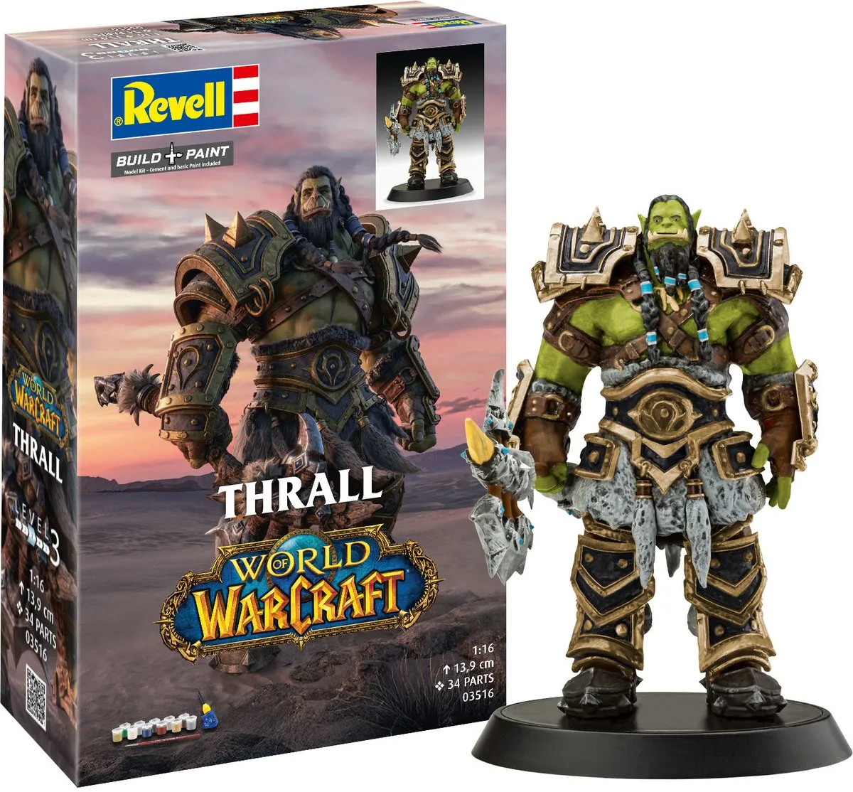 Revell 03516 Thrall Figuur World of Warcraft Modelbouwpakket - 1:16 - Multi