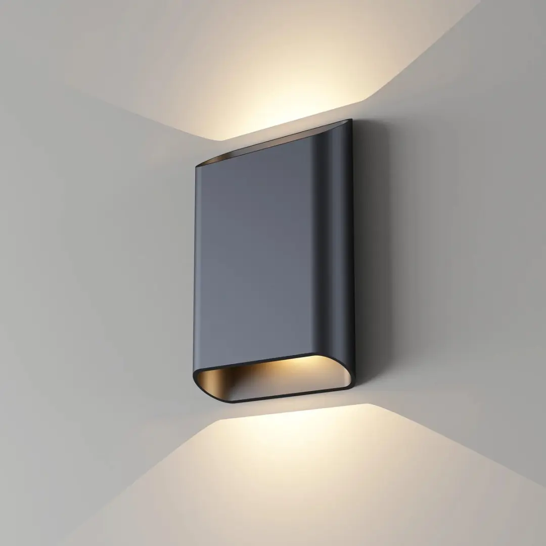 Artdelight Wandlamp Diaz L - Zwart Mat - 2 Lichtpunten