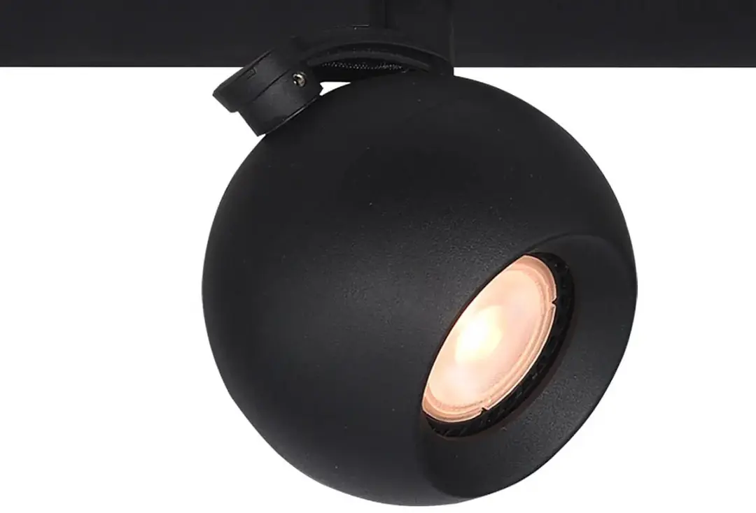 Artdelight Spot Bolero 2 Lichts Balk - 2x35W Warm Wit - Zwart