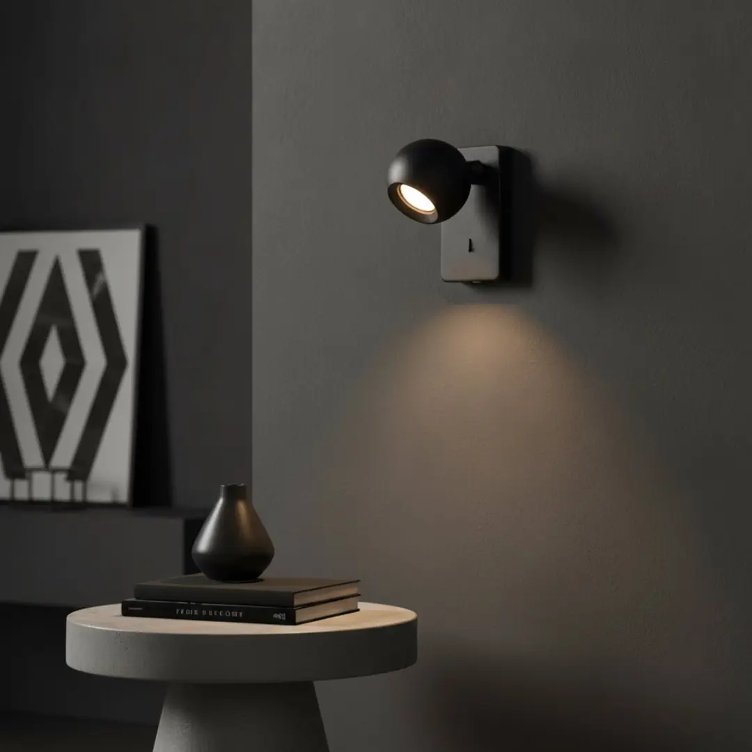Artdelight Wandlamp Bolero 1 Lichtpunt - 35W - Zwart