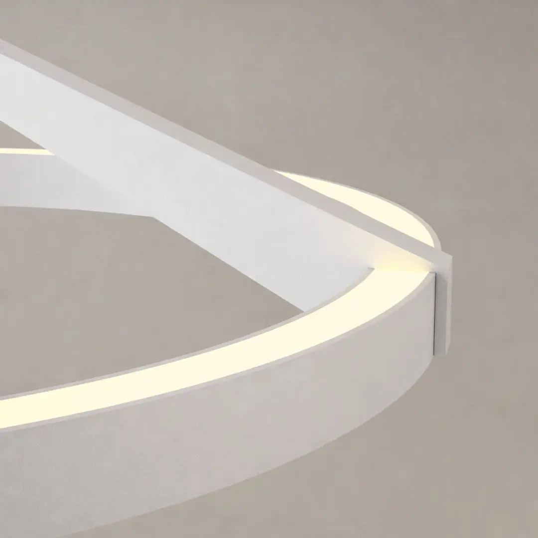 Artdelight Oregon Plafondlamp Ø33cm - Warm wit