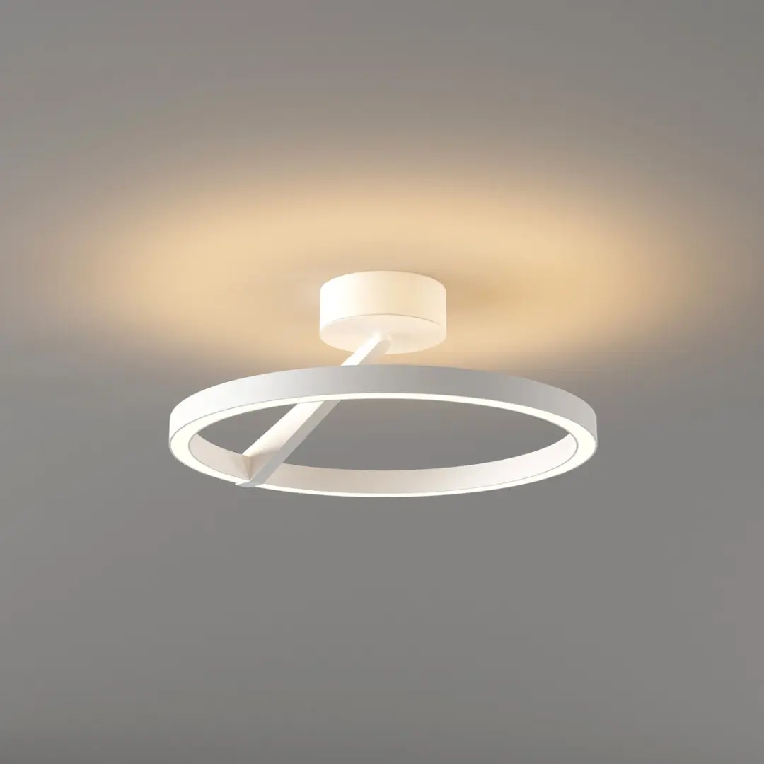 Artdelight Oregon Plafondlamp Ø33cm - Warm wit