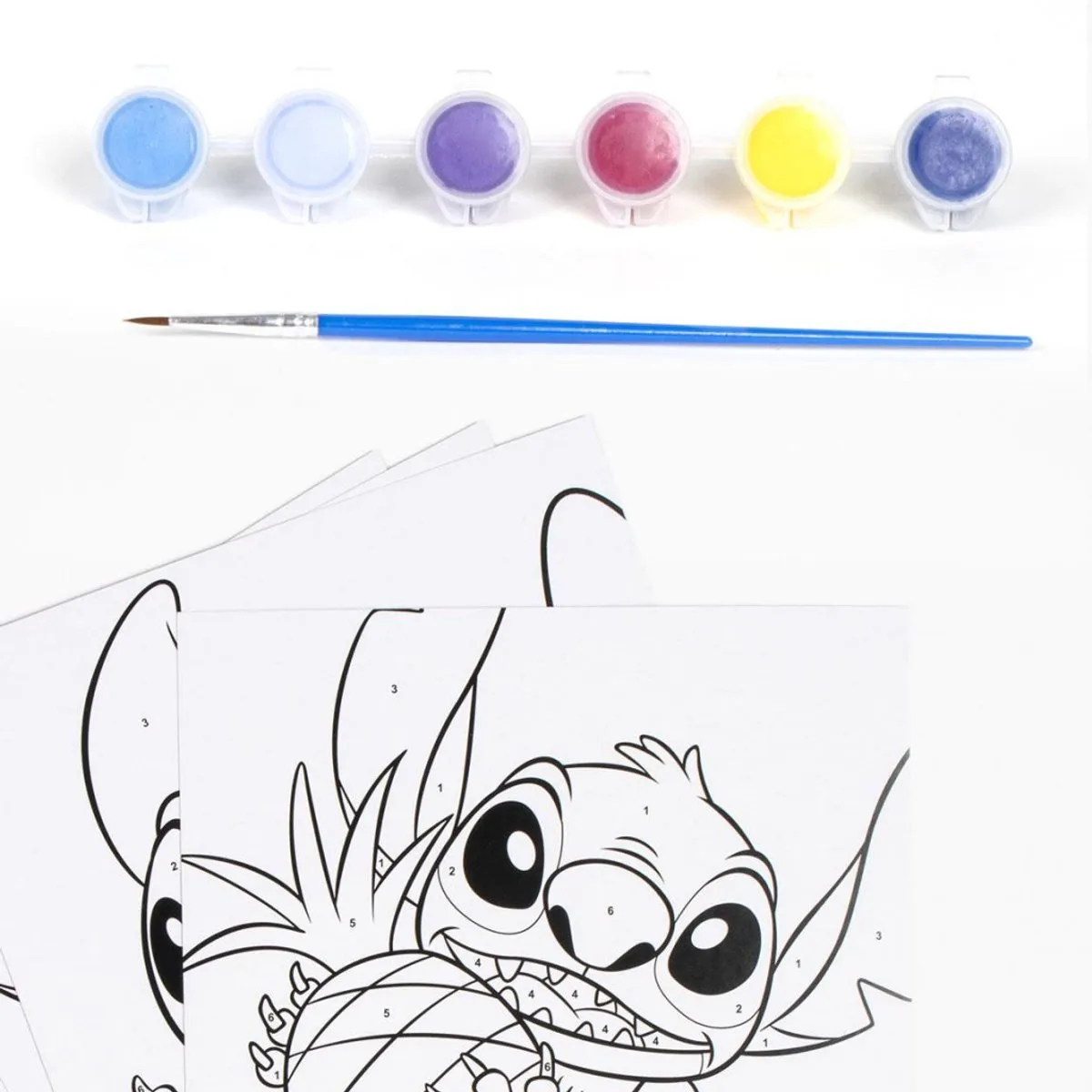 Disney Stitch Verf op Nummer Set - Creatieve Knutselkit
