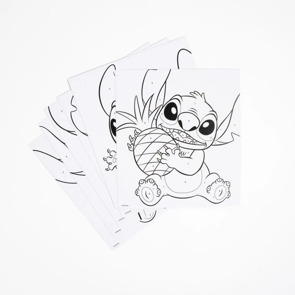 Disney Stitch Verf op Nummer Set - Creatieve Knutselkit