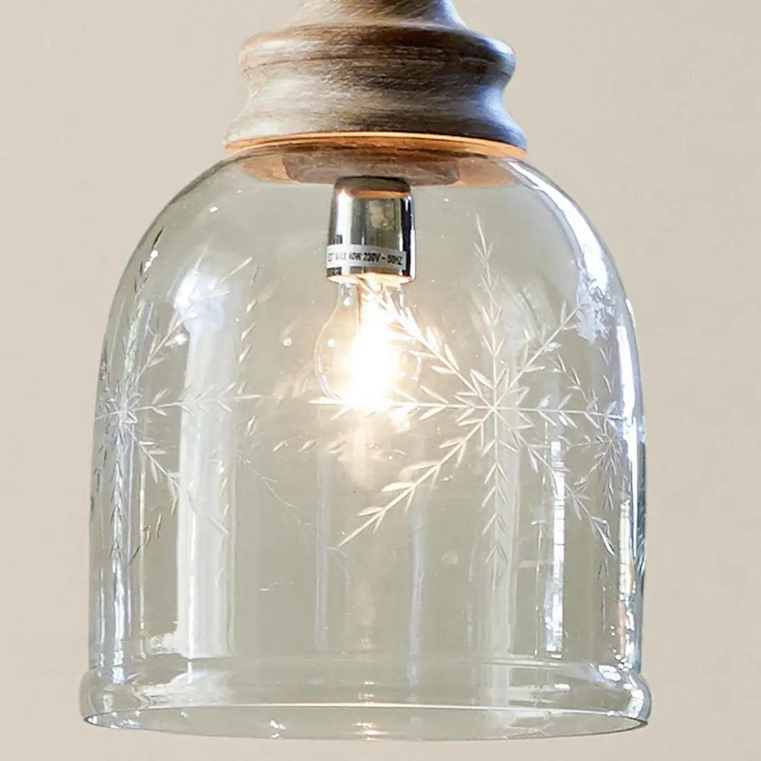 Loberon Hanglamp Bretterly - 40W - Ø28cm - Helder - afbeelding 6 van 6