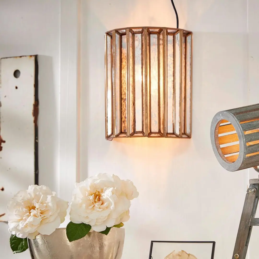 Loberon Wandlamp Immogen Antiekgoud - afbeelding 4 van 6