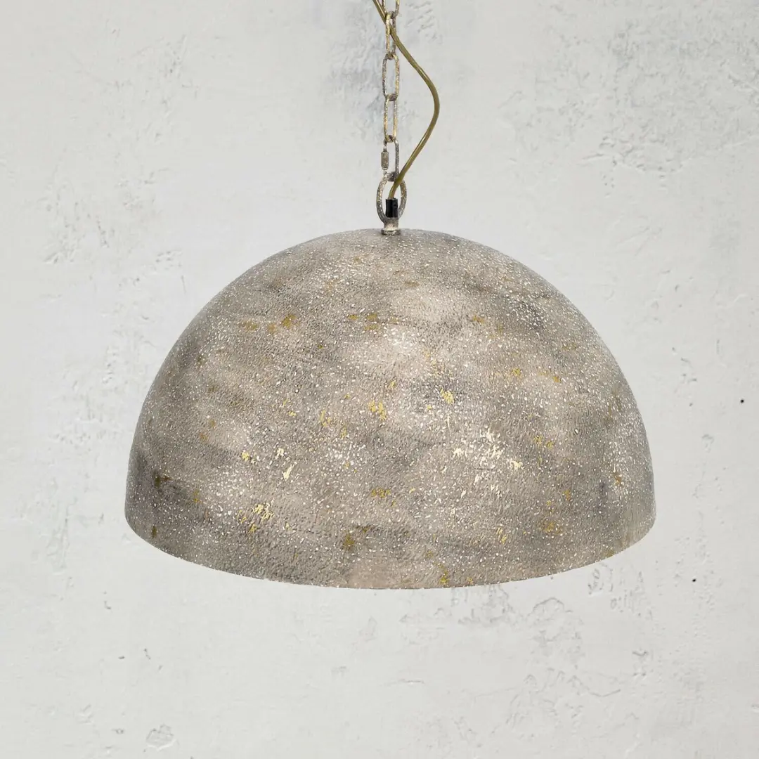 Loberon Ashton Hanglamp - Ø50cm - Antiek goud - afbeelding 3 van 6