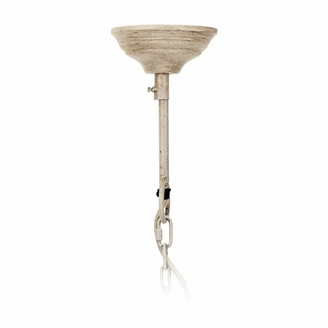 Loberon Caristano Kroonluchter 60cm - Antiekgrijs - afbeelding 3 van 6