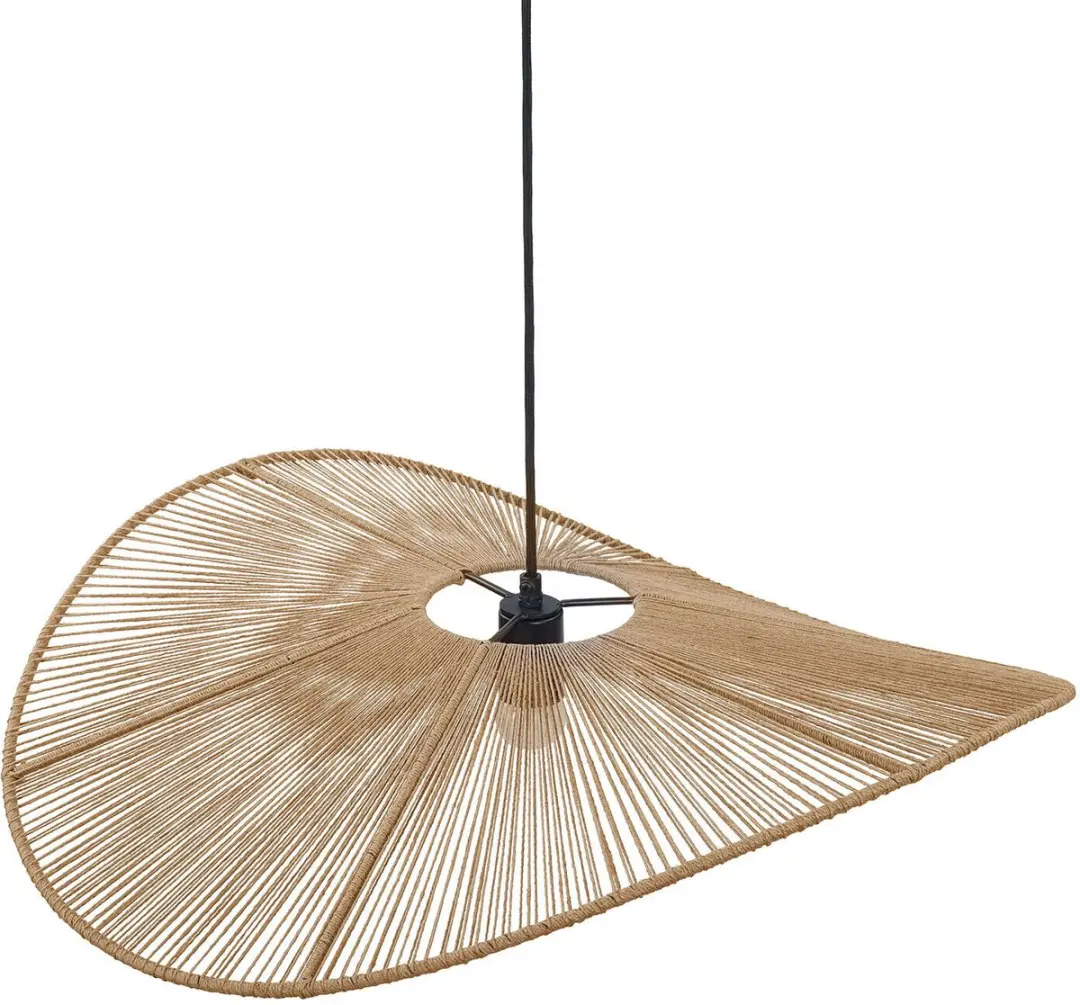 Loberon Hanglamp Casamira - Ø65cm - Bruin - afbeelding 3 van 6