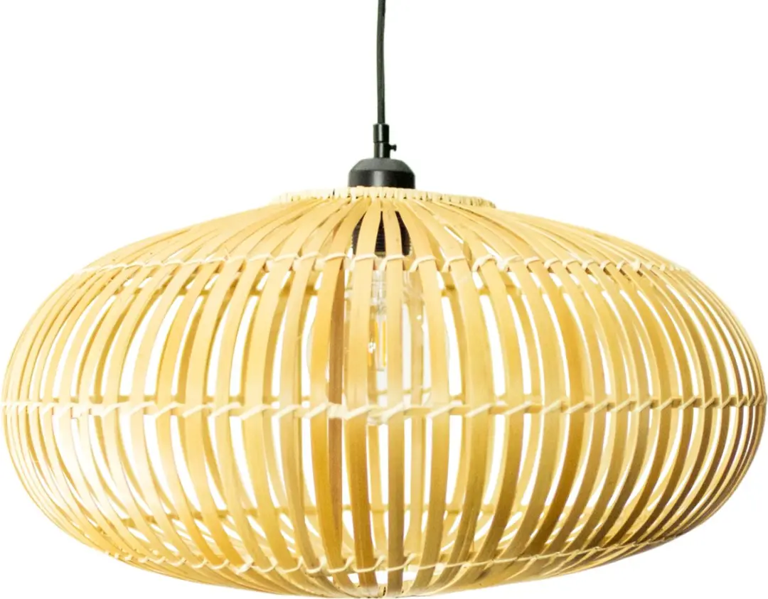 Groenovatie Bamboe Hanglamp Ø50cm