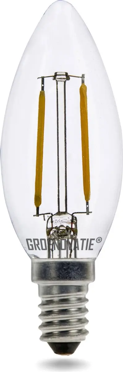 Groenovatie LED Filament Kaarslamp E14 Fitting