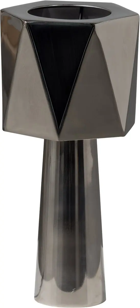 WOOOD Rea Tafellamp - Chrome - 16x38cm - afbeelding 4 van 6