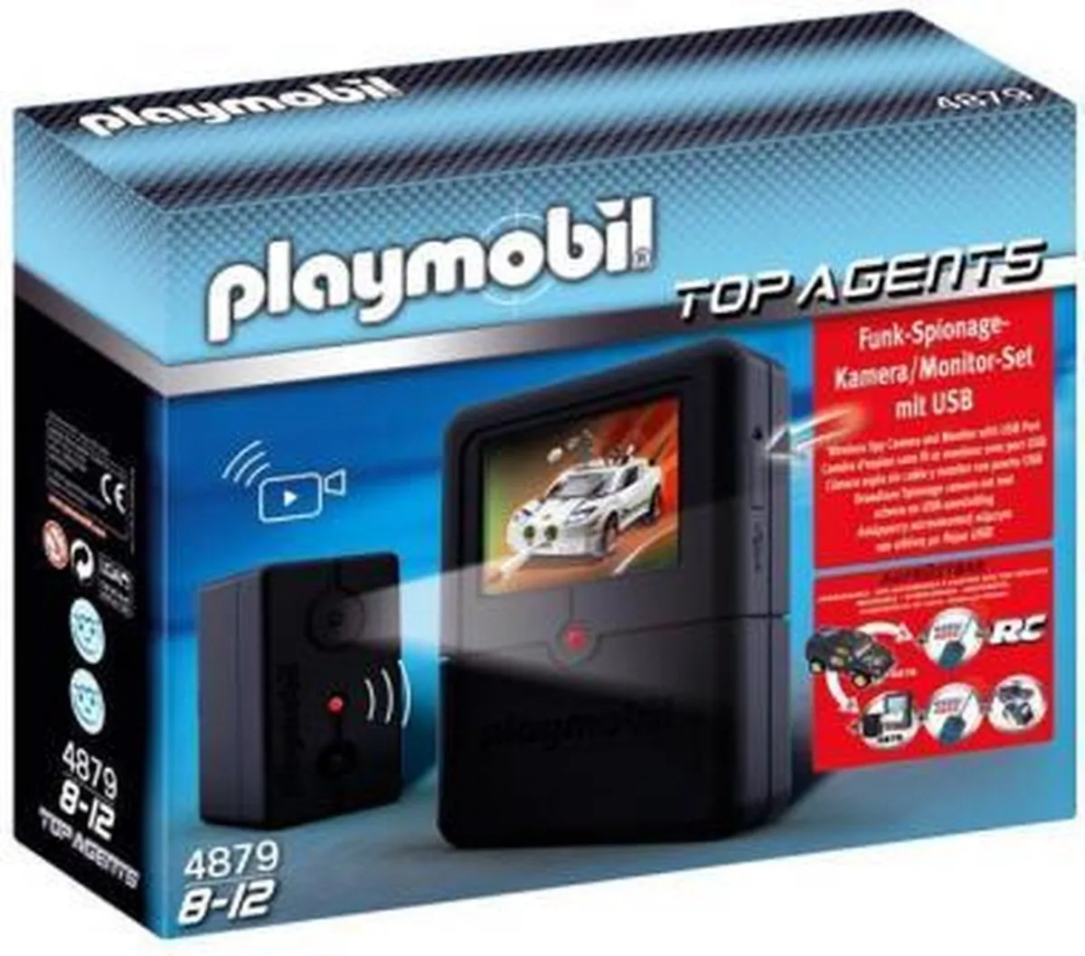 Playmobil Spionage Cameraset 4879 - Zwart - afbeelding 6 van 6