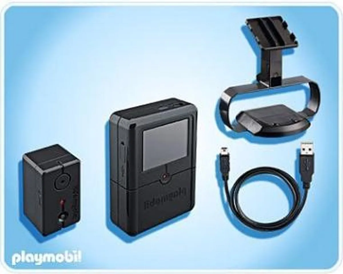 Playmobil Spionage Cameraset 4879 - Zwart