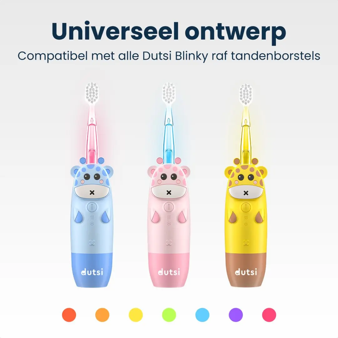 Dutsi Opzetborstels 6-pack - 18-48 maanden - Multicolor