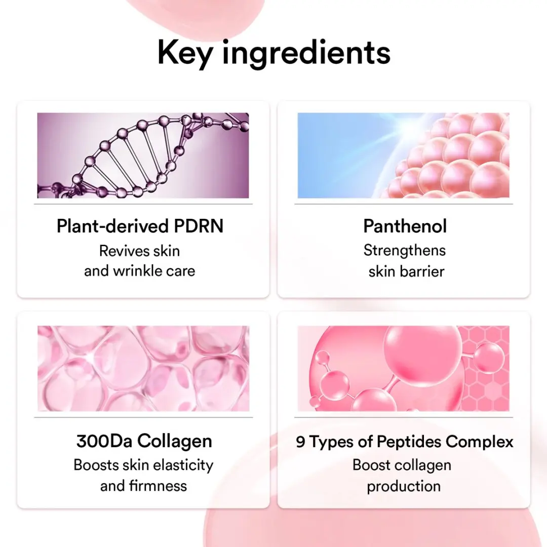 Abib PDRN Collagen Overnight Mask Firming Jelly 80ml - Roze