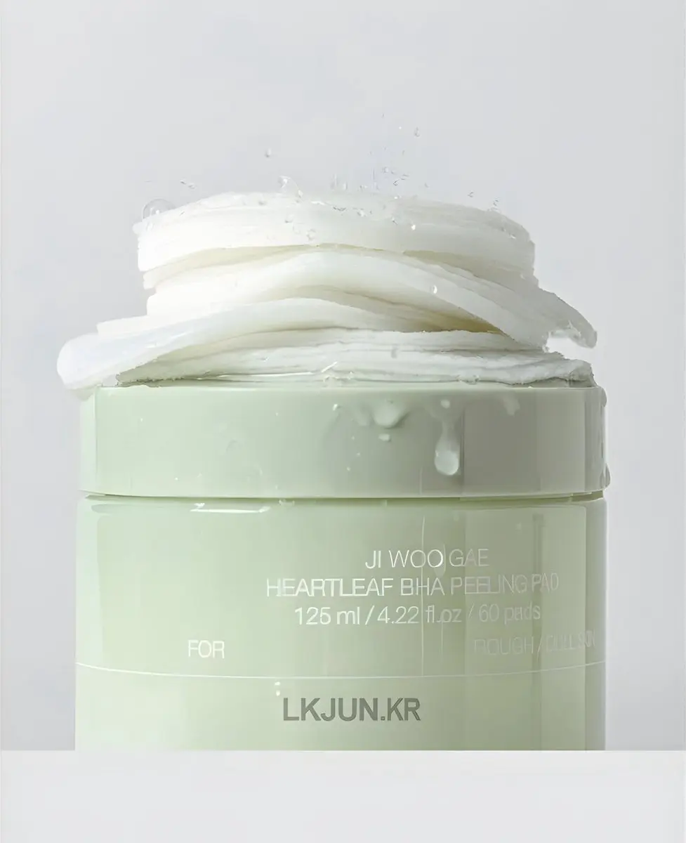 Celimax JIWOOGAE Heartleaf BHA Peeling Pad - 60 Stuks