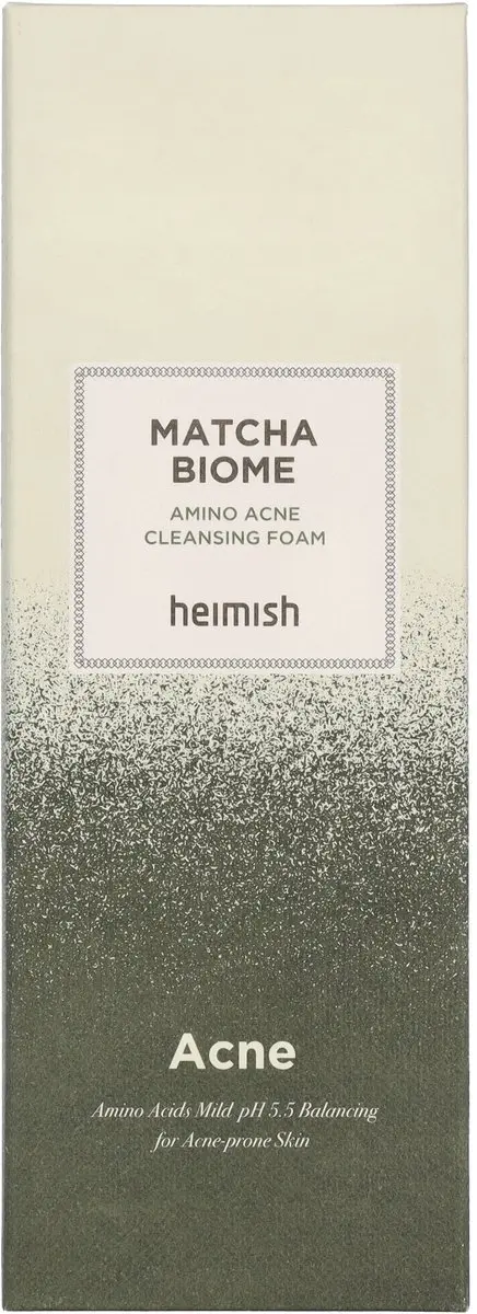 Heimish Matcha Biome Amino Acne Cleansing Foam 150ml - afbeelding 6 van 6