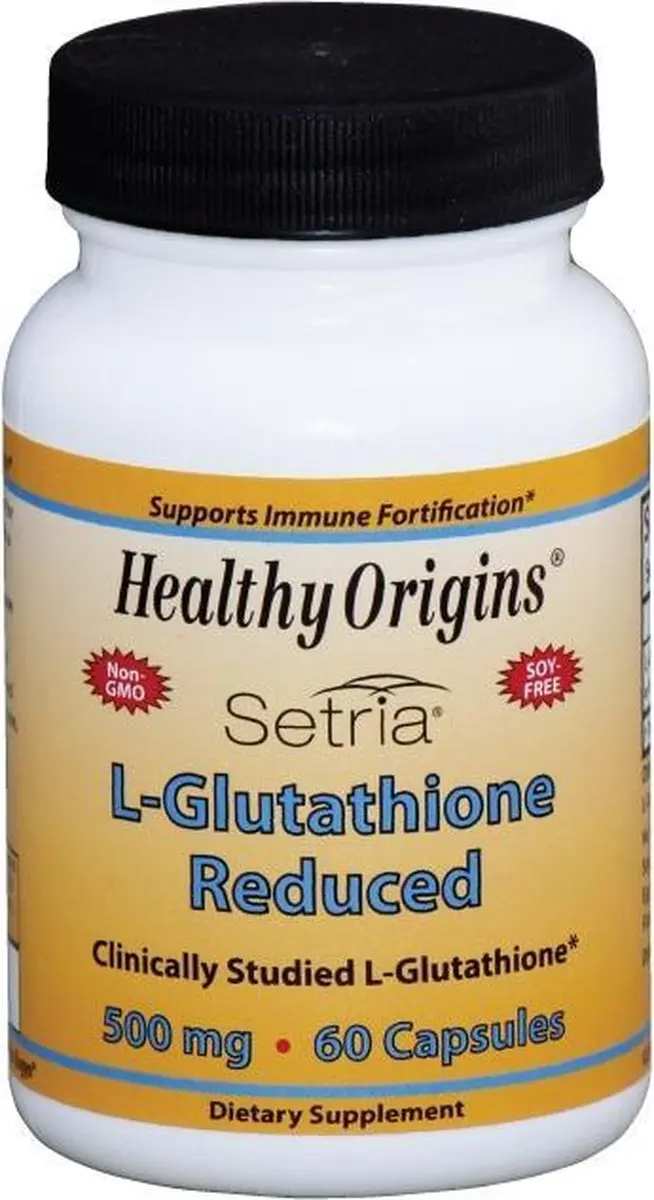 Healthy Origins Setria L-Glutathion 500mg - 60 Capsules