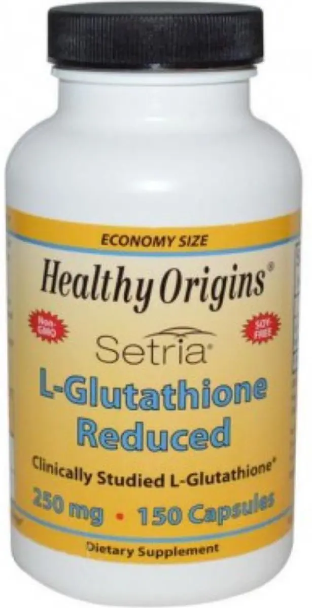 Healthy Origins Setria L-Glutathion 500mg - 60 Capsules