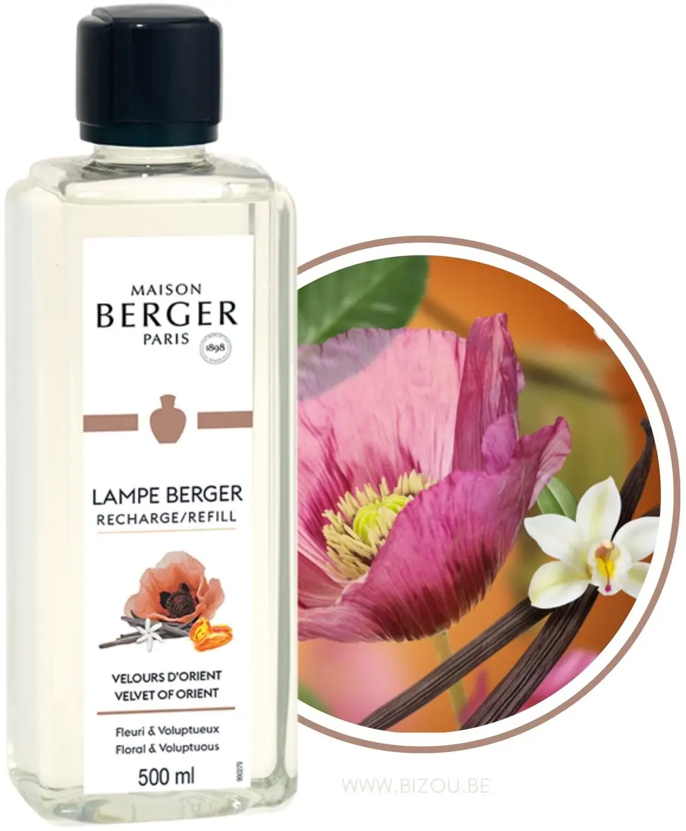 Lampe Berger Navulling Velours d'Orient 500ml