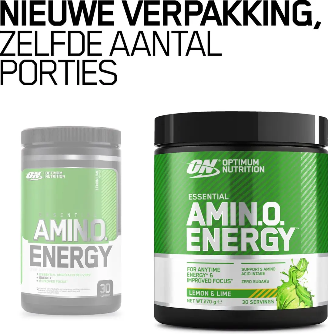 Optimum Nutrition Essential Amino Energy Lemon Lime - 270g